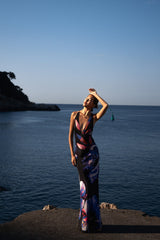 Connie Long Dress Mystic
