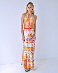 Paris Poolside Gossip Silk Dress 202C