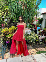 Blanca High Low Dress Cotton