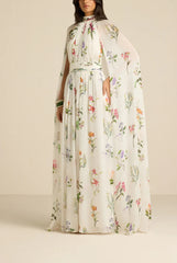Anya Cape Maxi Dress