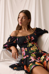 Charo Azurea Short Dress