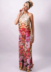 Alessa Sunset Floral Maxi Dress
