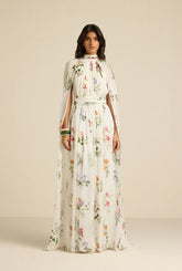 Anya Cape Maxi Dress