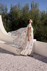 Anya Cape Maxi Dress