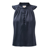 Anna Top Hammered Saphire