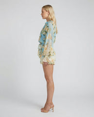 Ajia Romper with Tie Up Belt