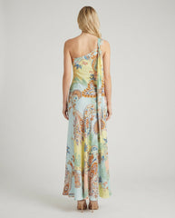Yuti One Shoulder Sash Dress