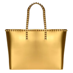 Angelica Metallic Large Tote