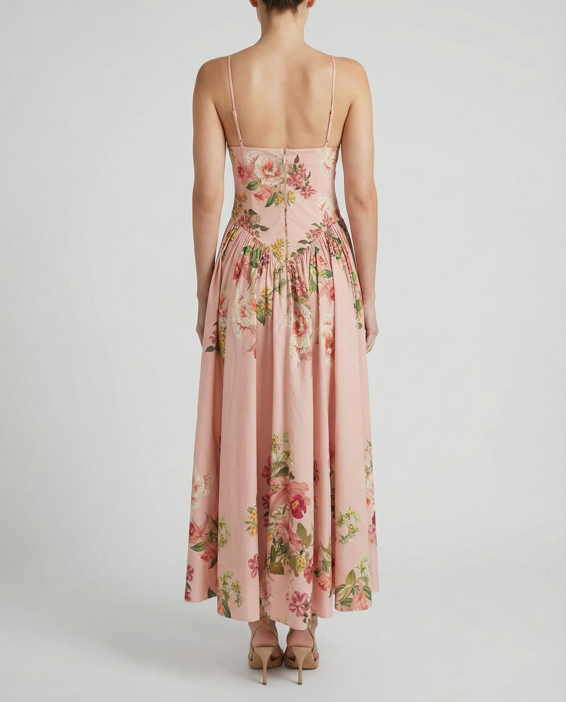 Ayla Corseted Midi Dress