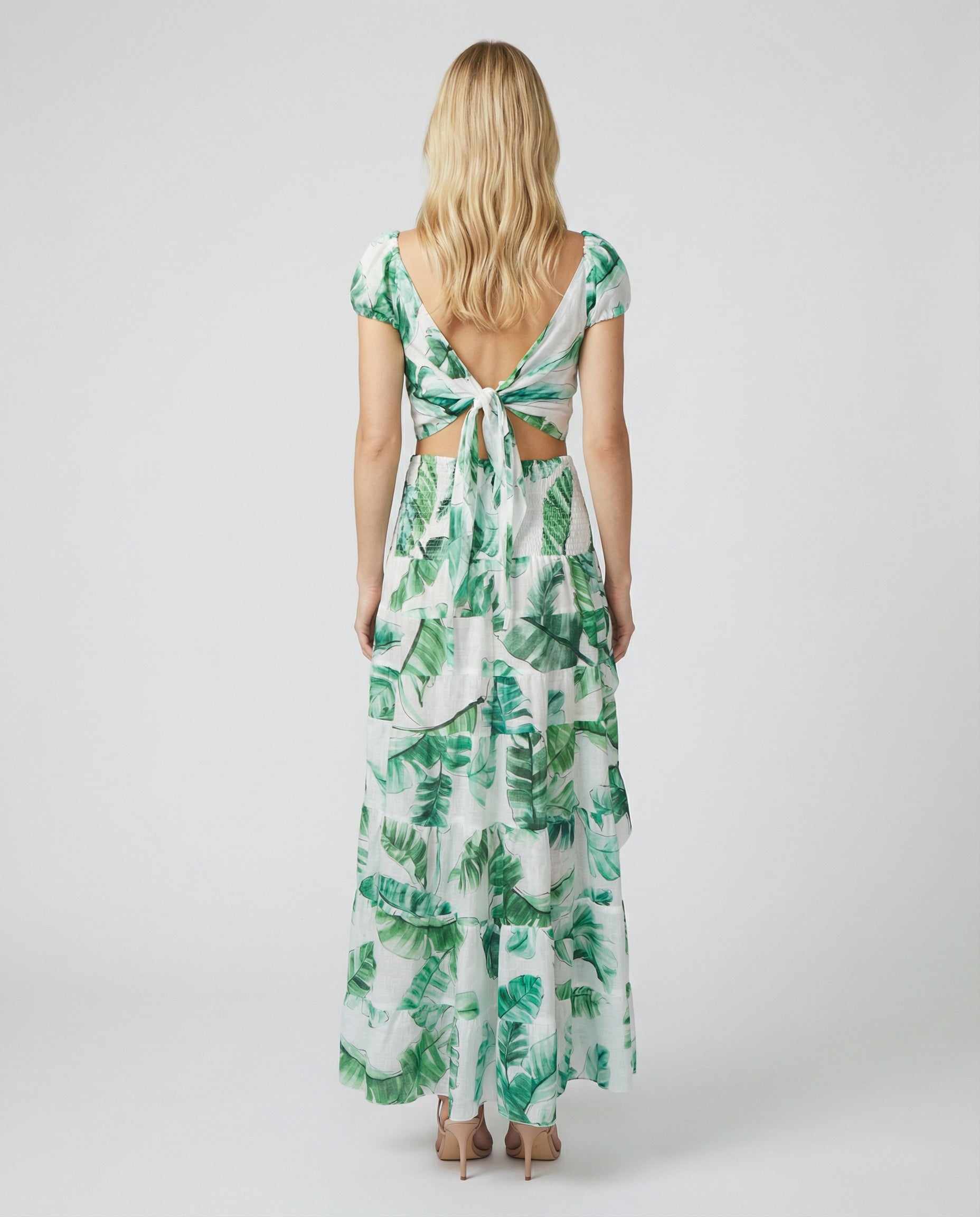 Bolero Susy Palloncino Linen Top
