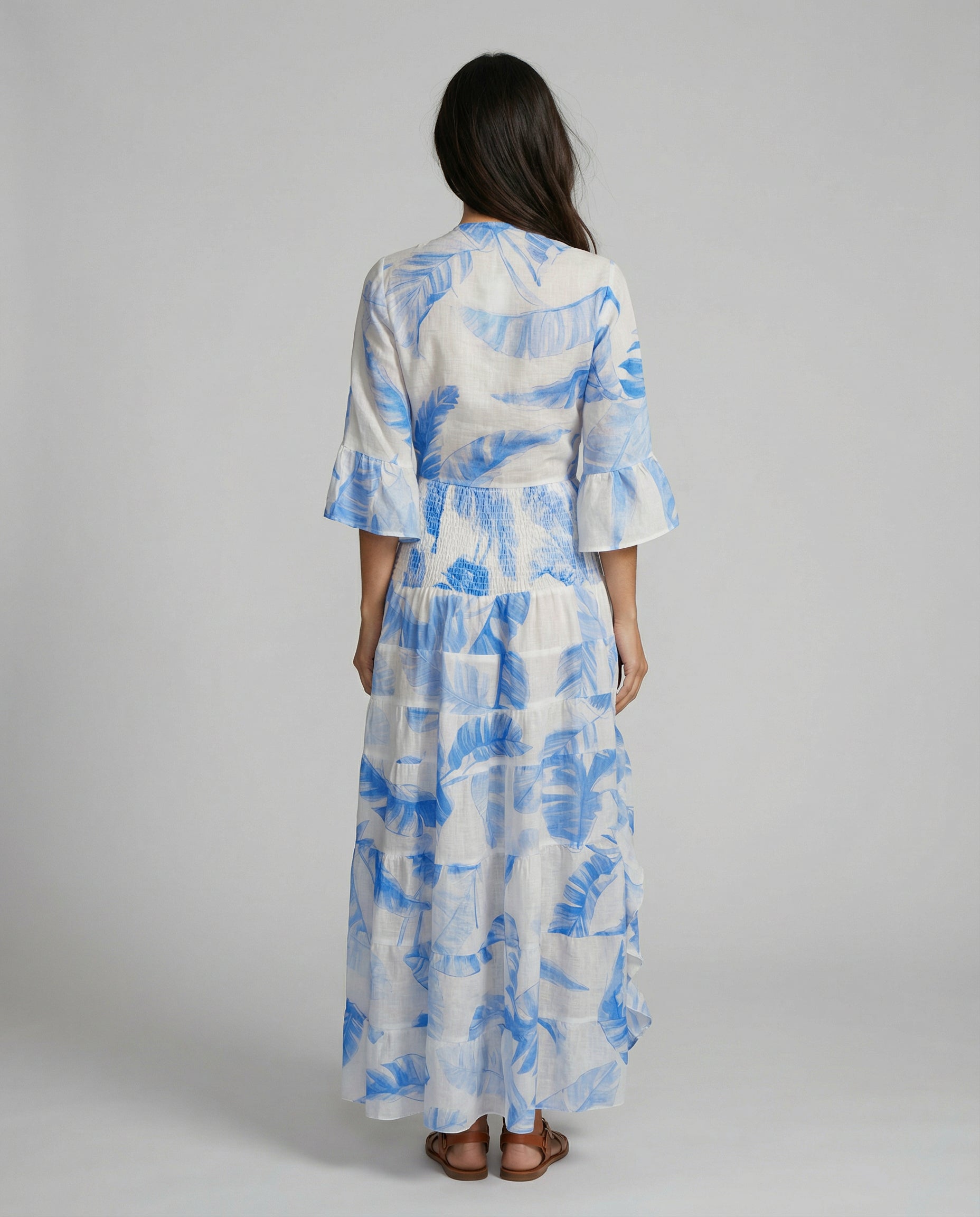 Bolero Nodo Centrale Linen Top