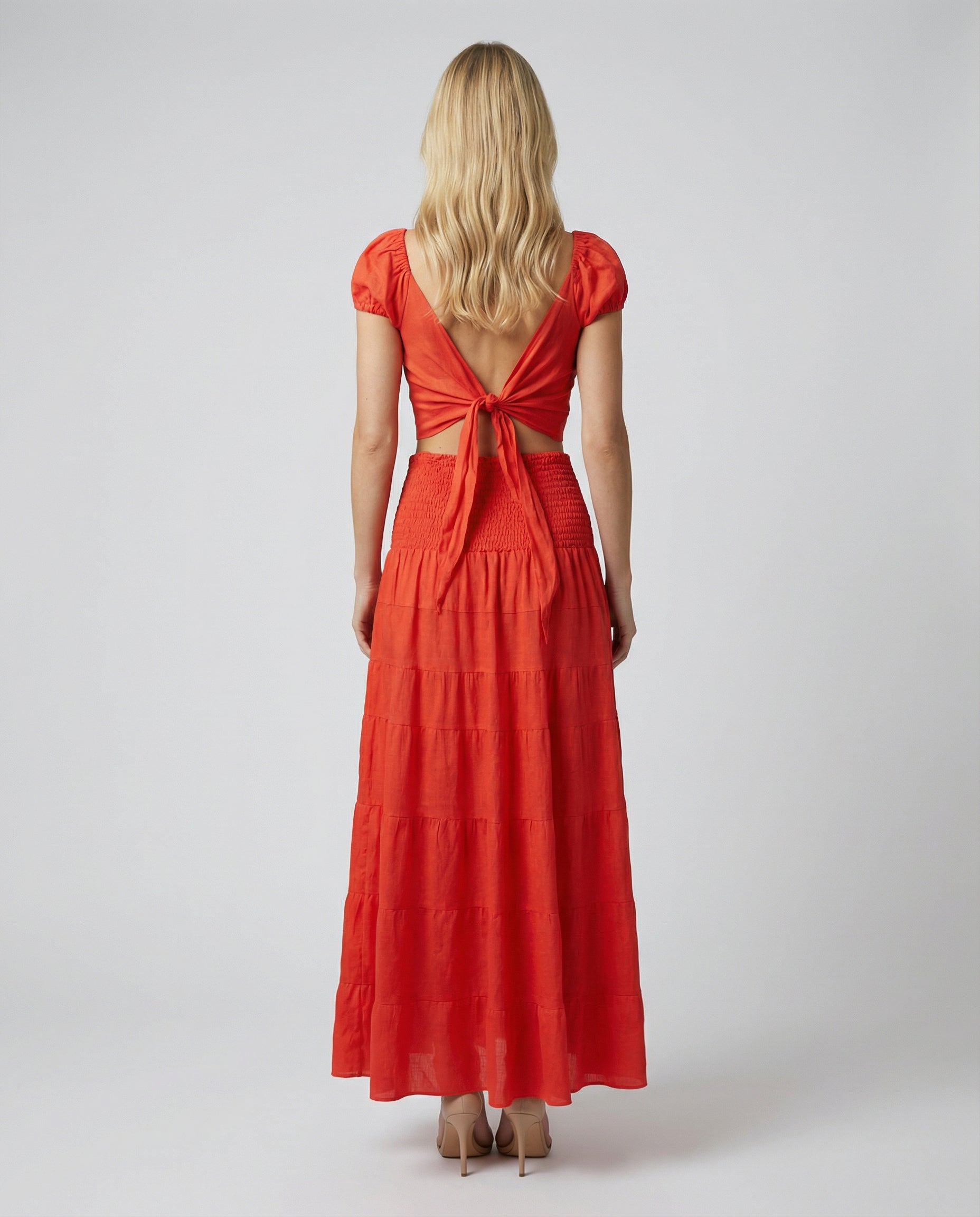 Bolero Susy Palloncino Linen Top