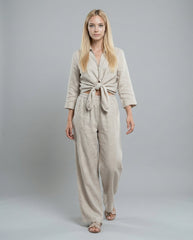 Blazer Button Linen