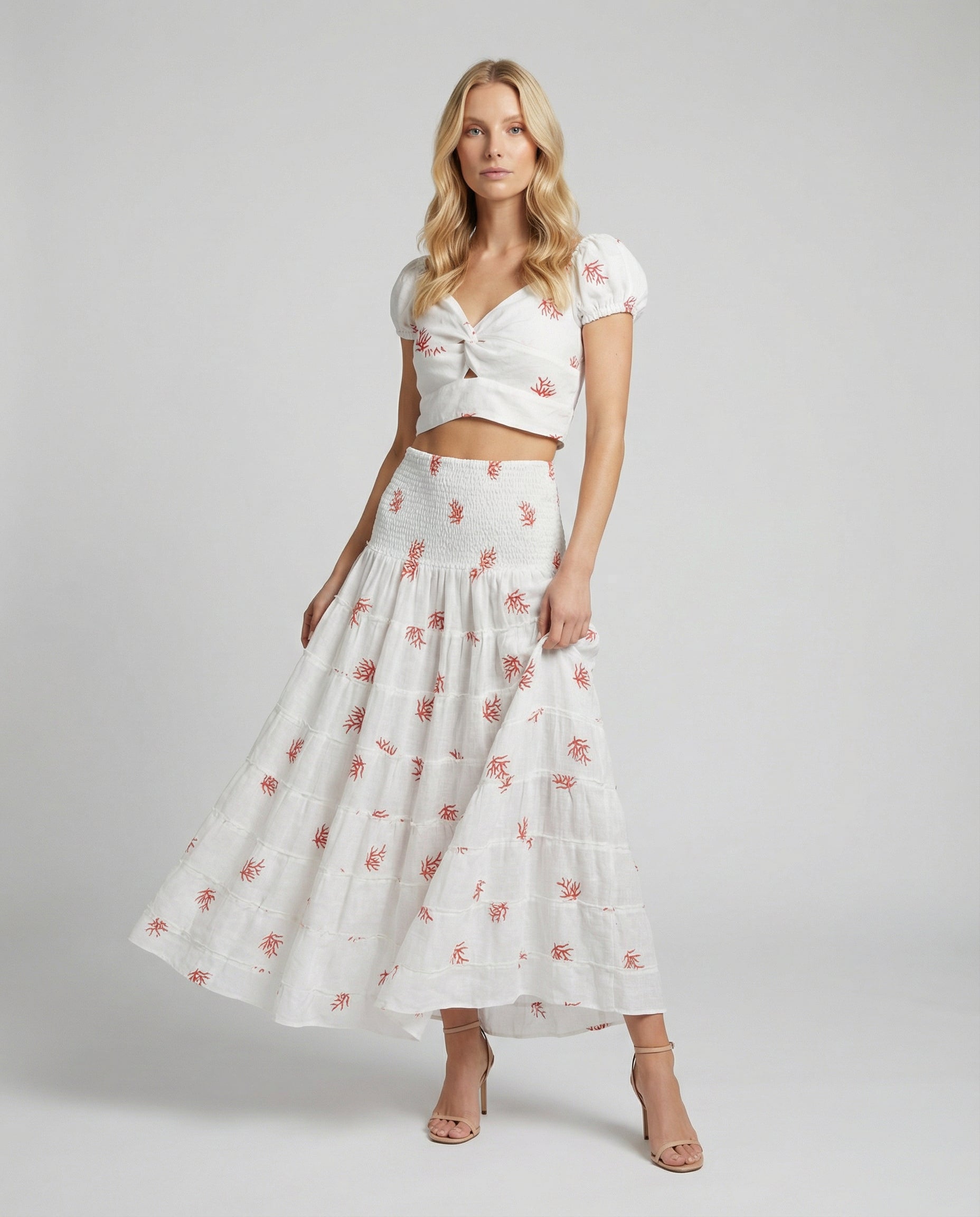Bolero Susy Palloncino Linen Top