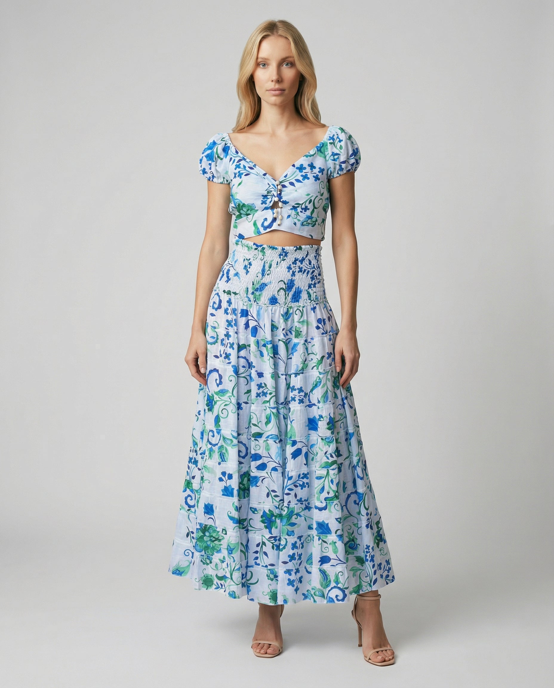 Bolero Susy Palloncino Linen Top