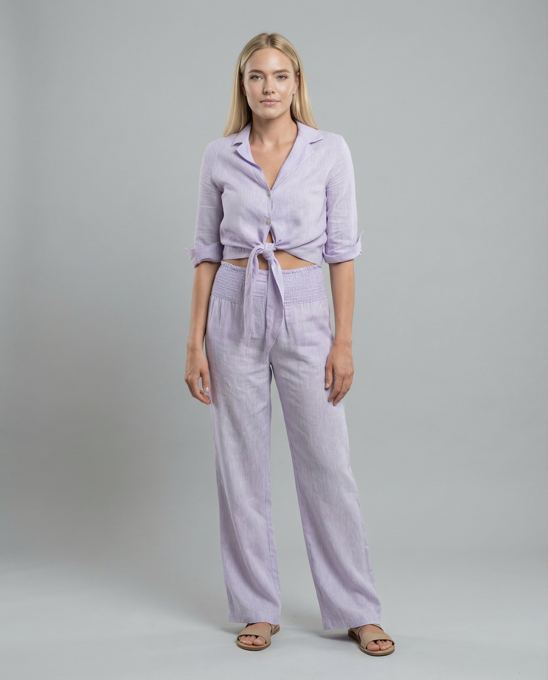 Blazer Button Linen