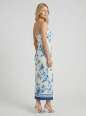 Milo Strapless Midi Dress