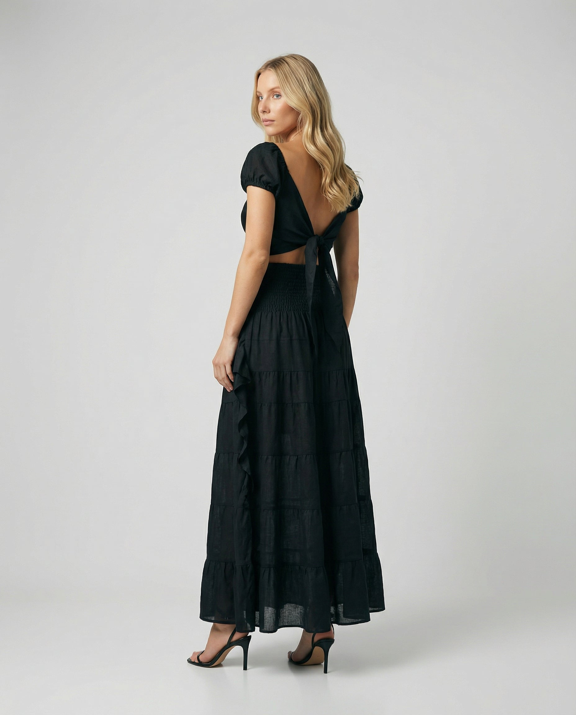 Bolero Susy Palloncino Linen Top