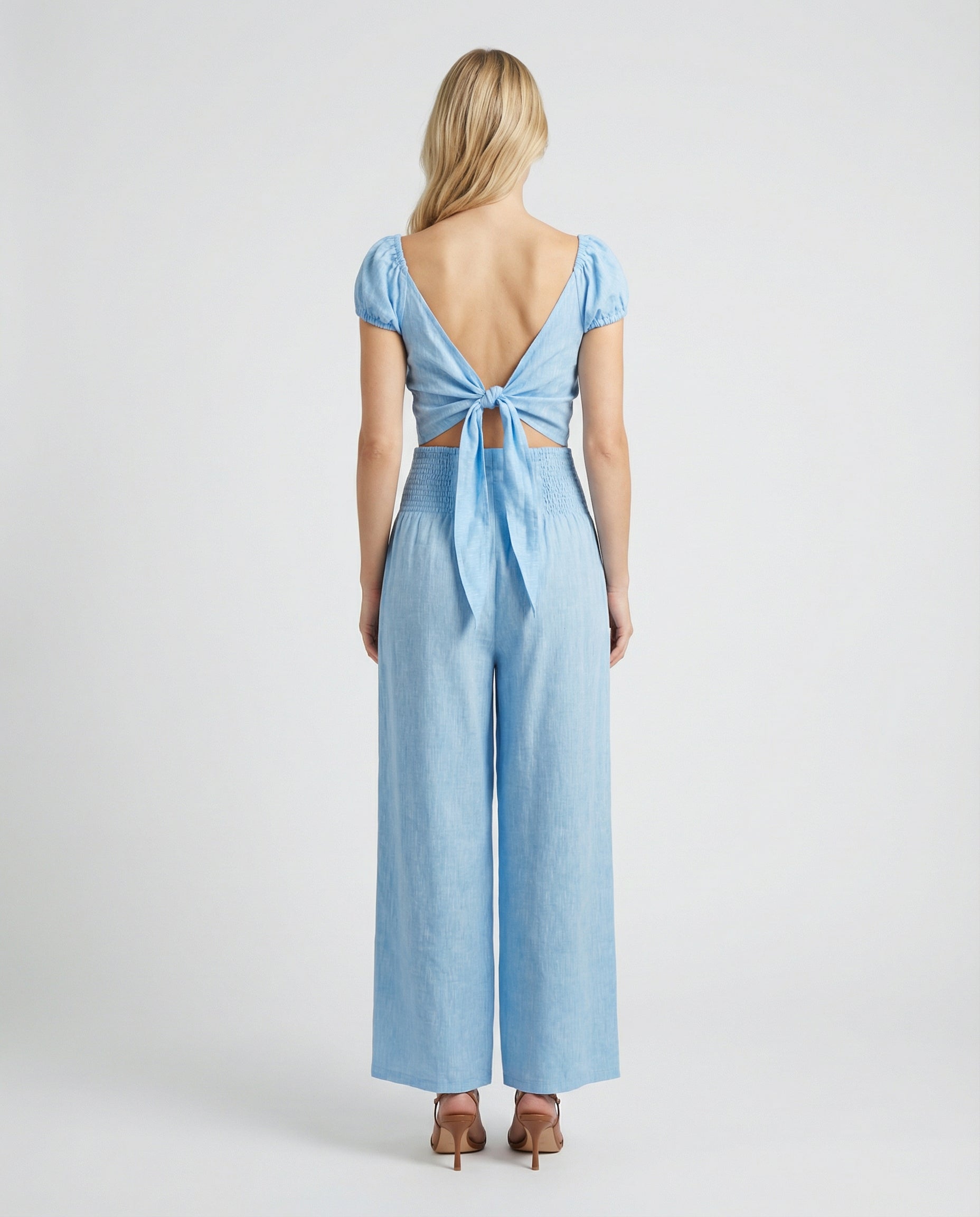 Bolero Susy Palloncino Linen Top