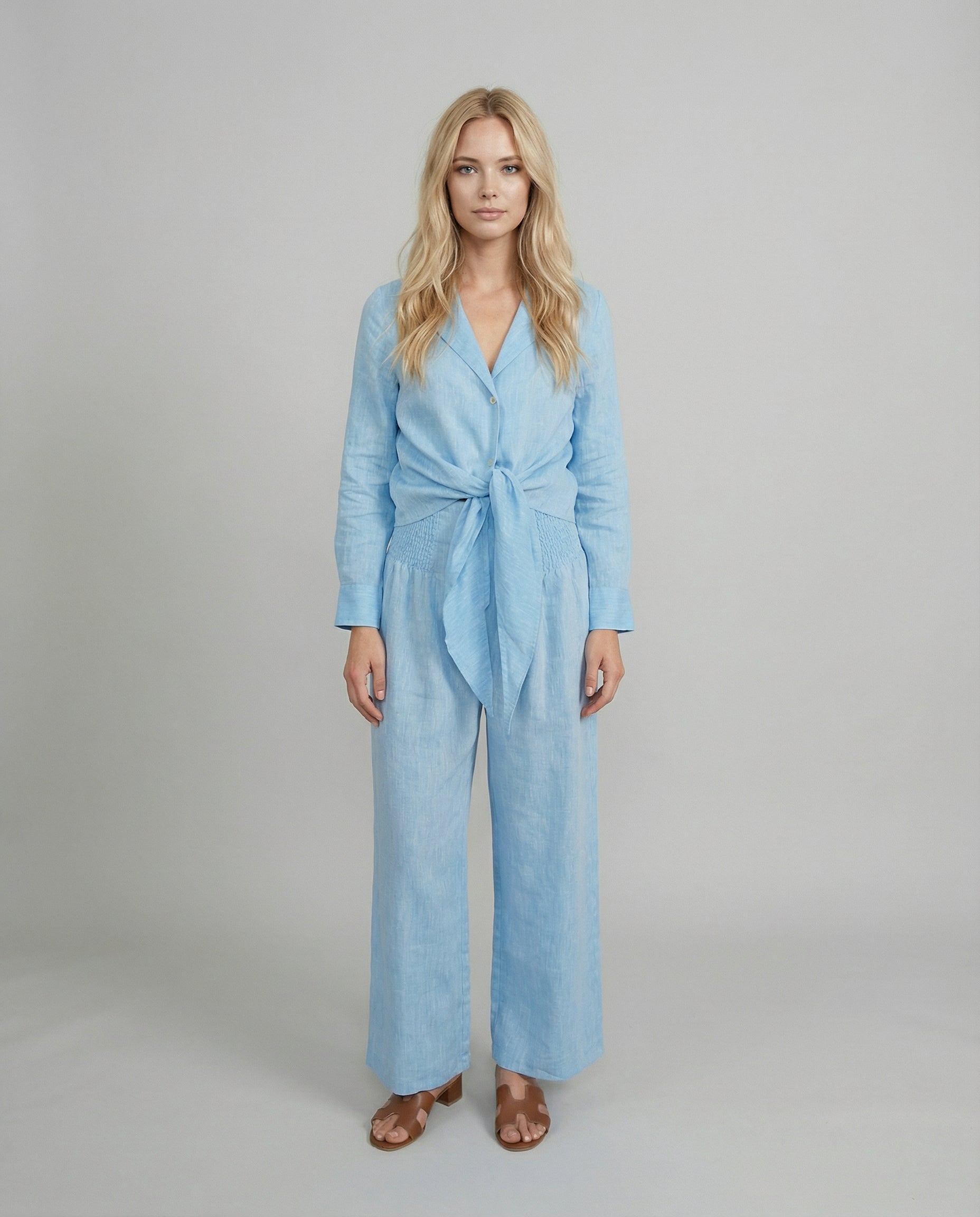 Blazer Button Linen