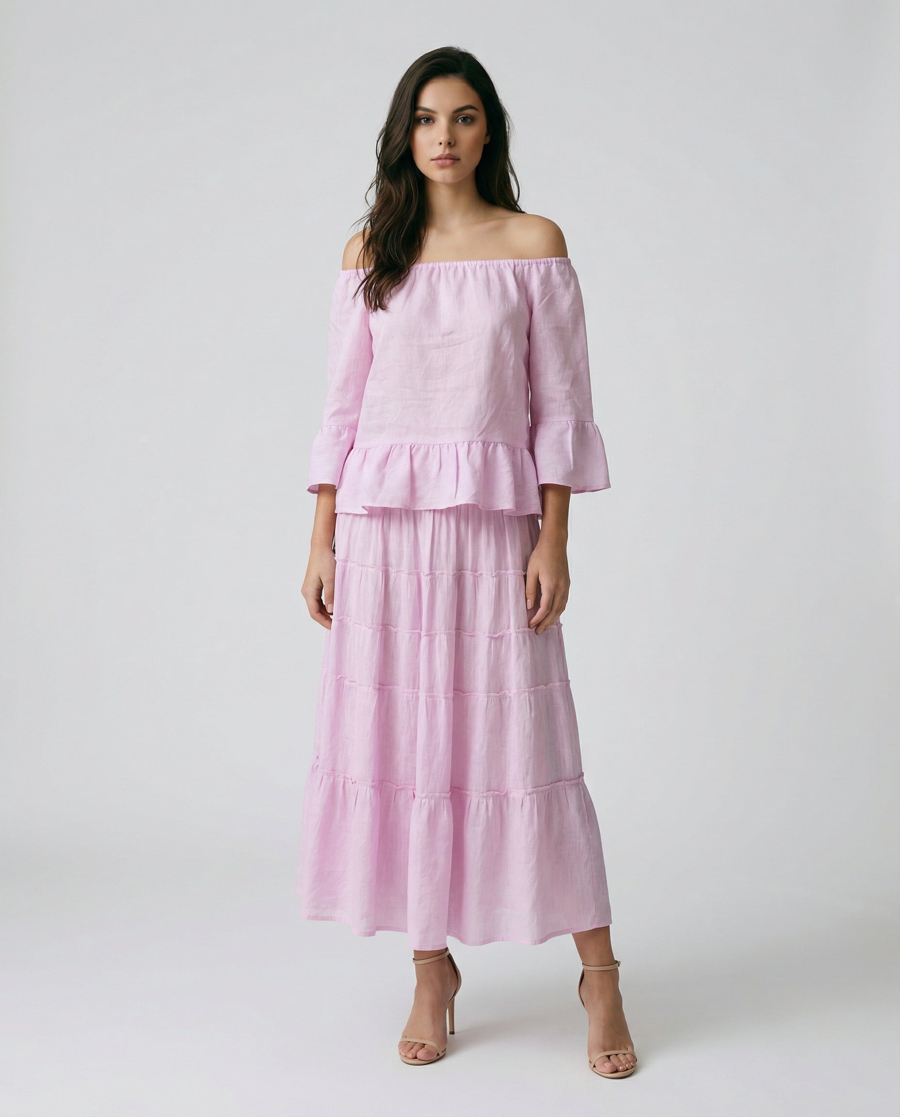 Bolero El Scollo Linen Top
