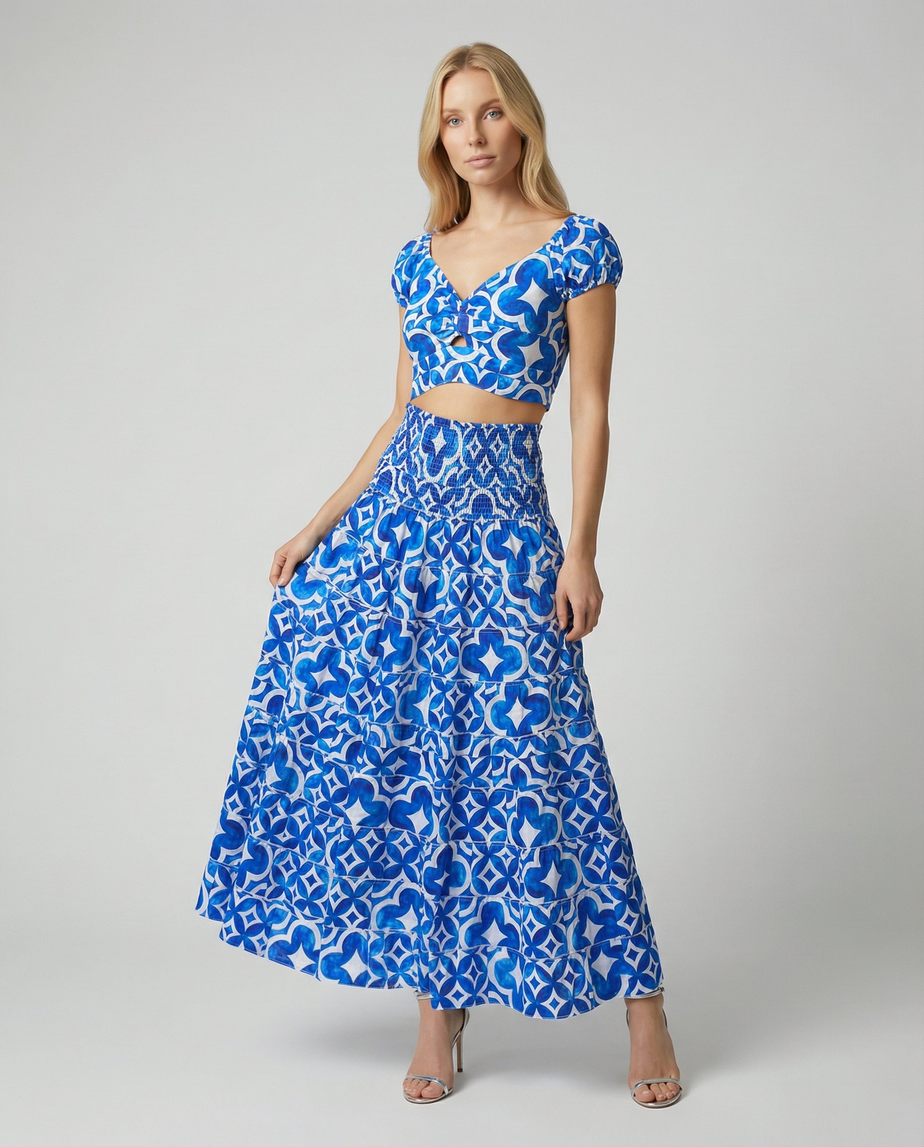 Bolero Susy Palloncino Linen Top