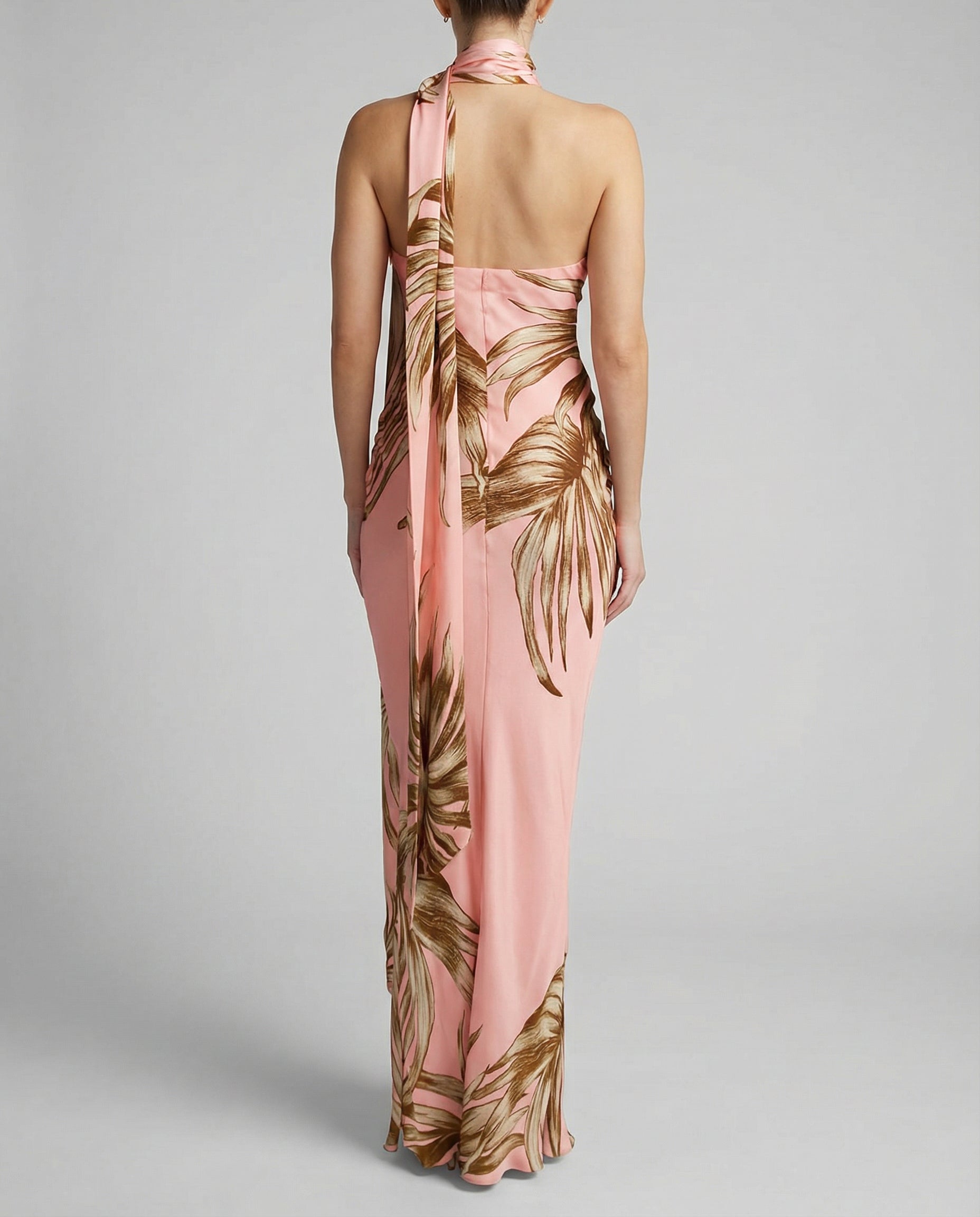 Strapless Maxi Dress Fawn