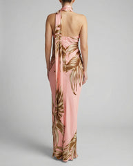 Strapless Maxi Dress Fawn