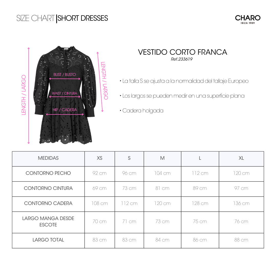 Charo Ruiz Franca Short Dress