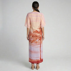 Asma Boat Neck Dress