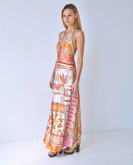 Paris Poolside Gossip Silk Dress 202C