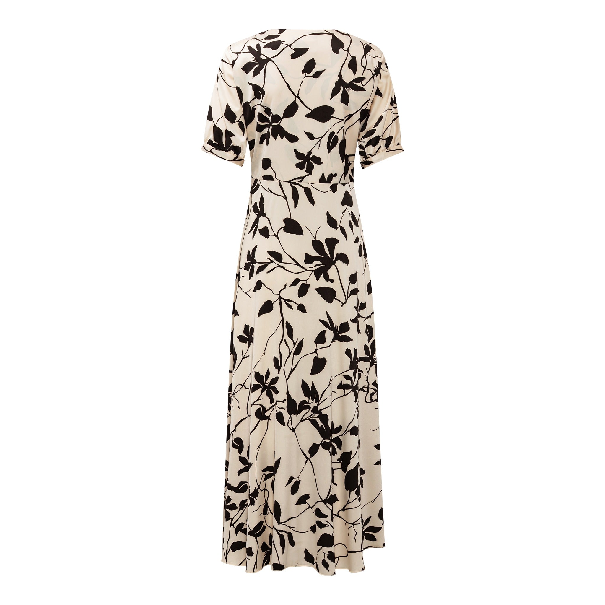 Faye Dress Mono Floral
