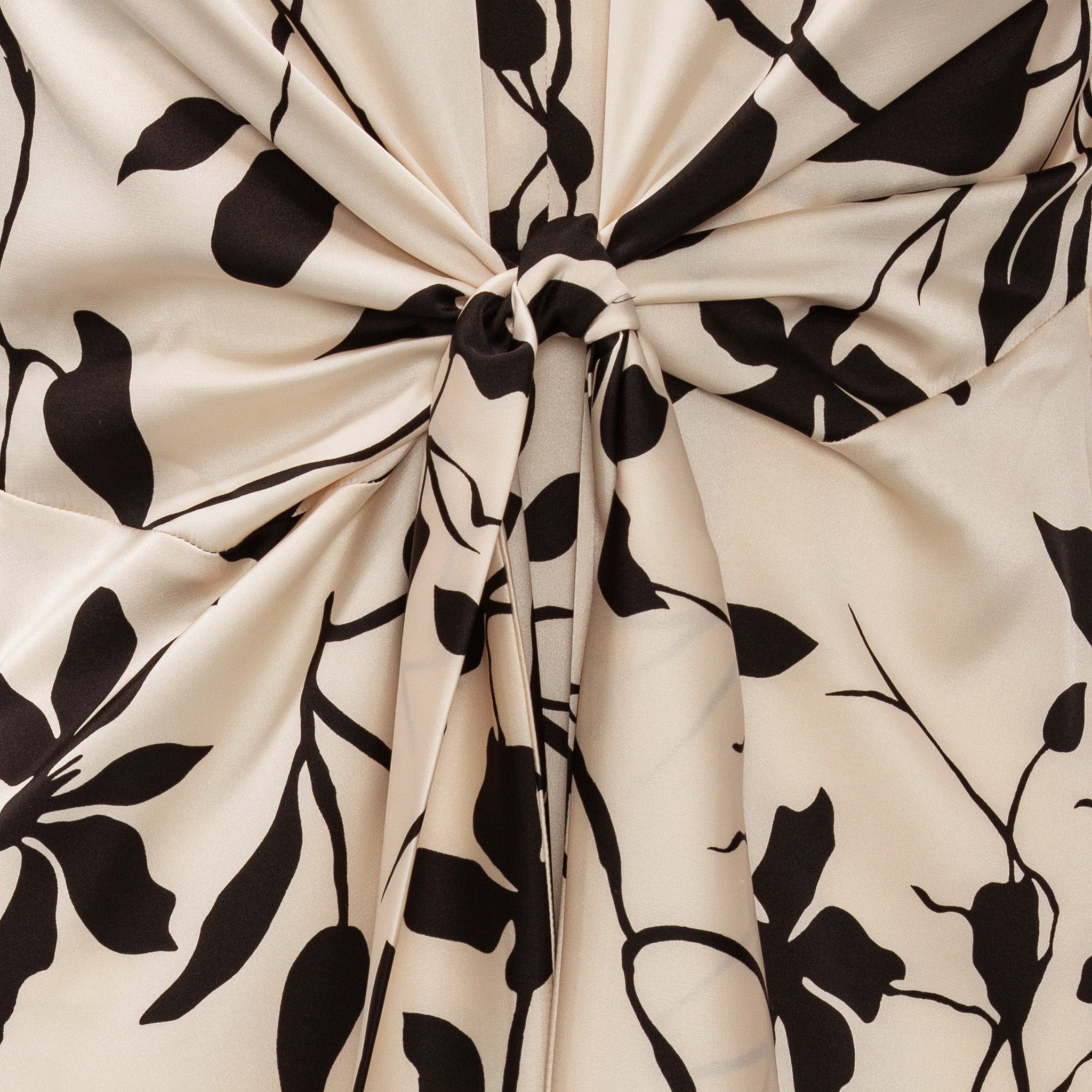 Faye Dress Mono Floral