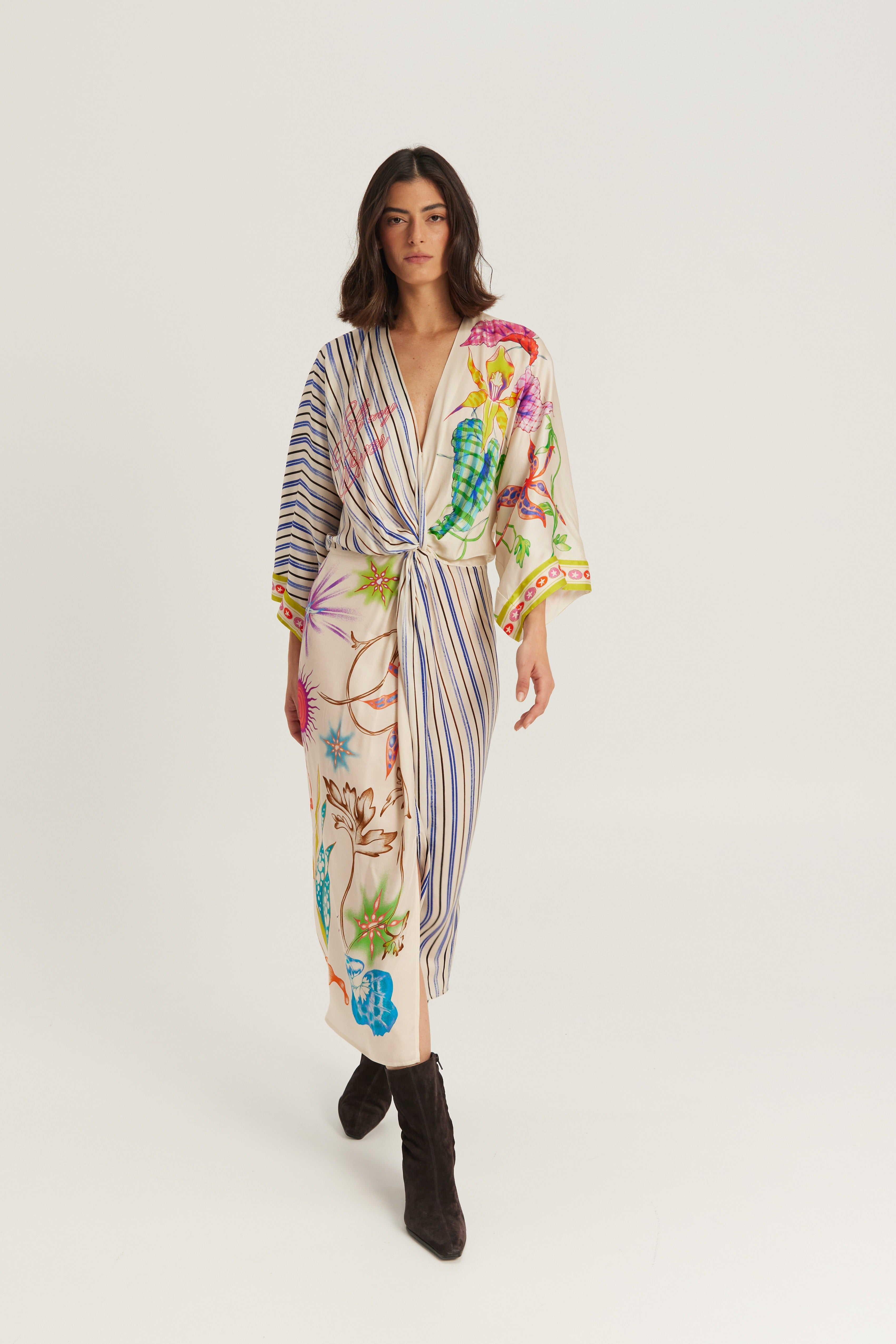 Camila Twisted Dress Paradiso
