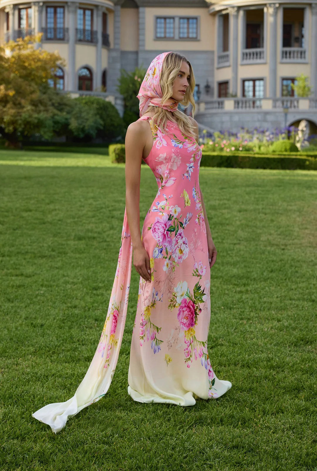 Avya One Shoulder Sash Dress