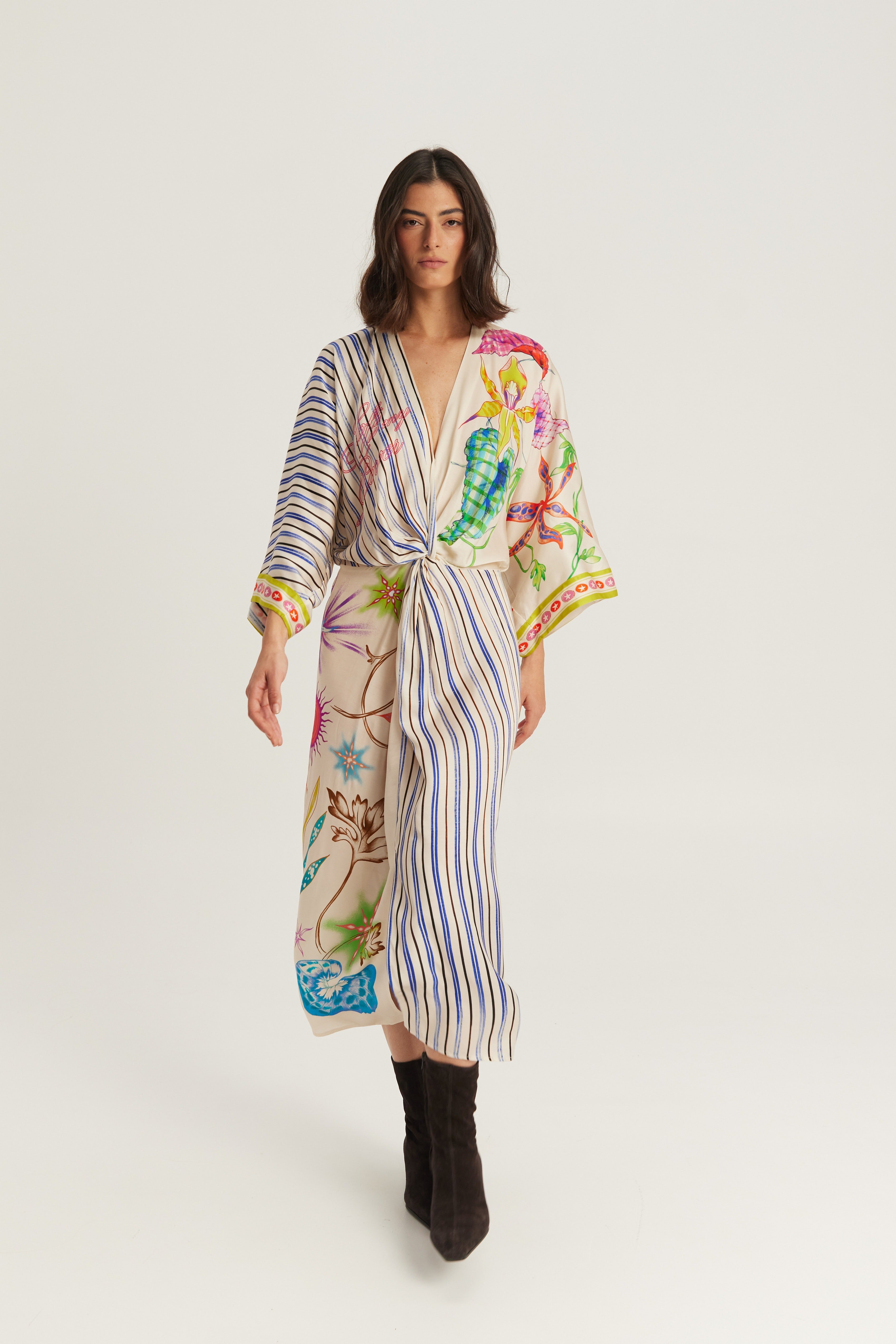 Camila Twisted Dress Paradiso