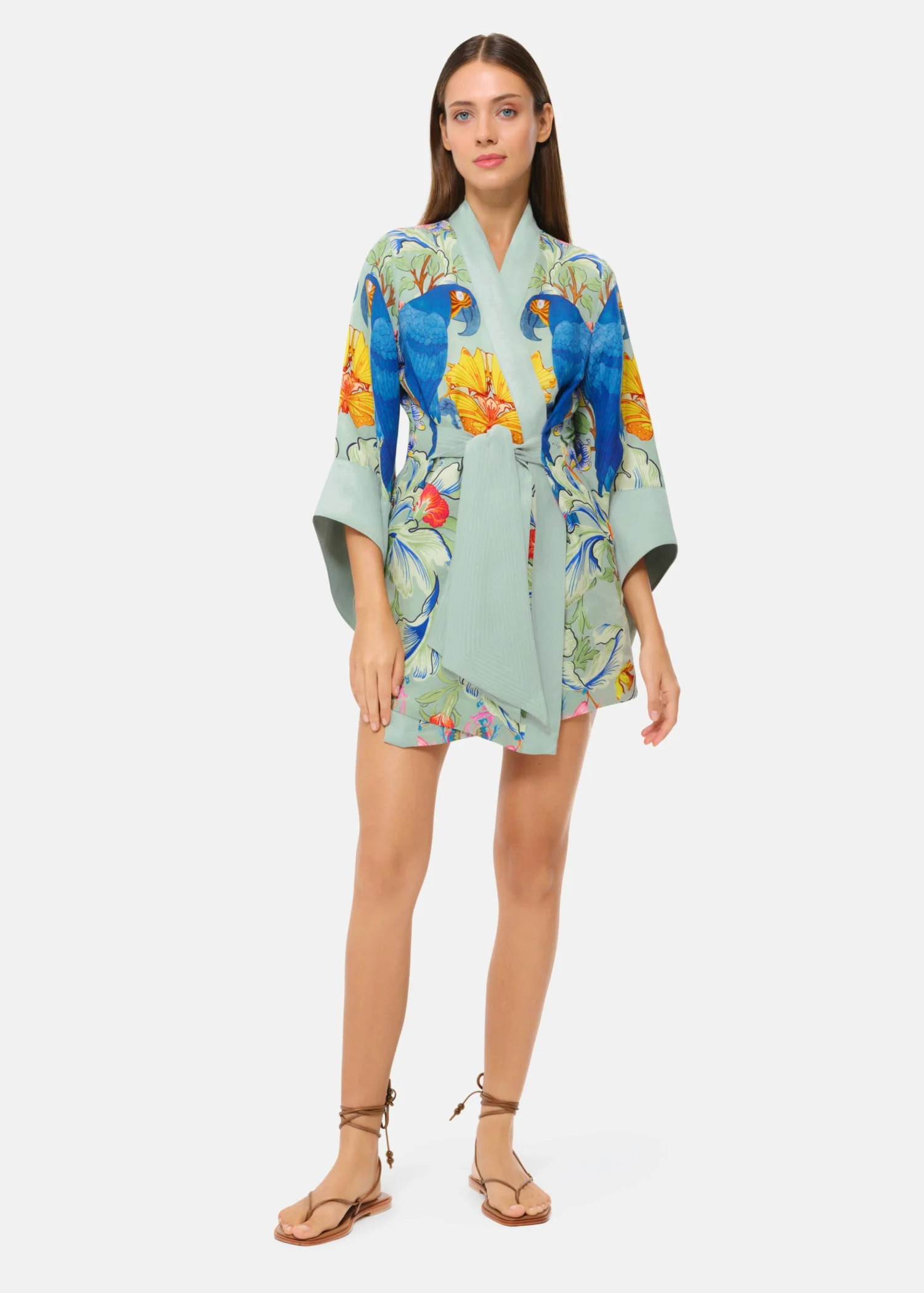 Carmen Amara Mini Kimono Dress