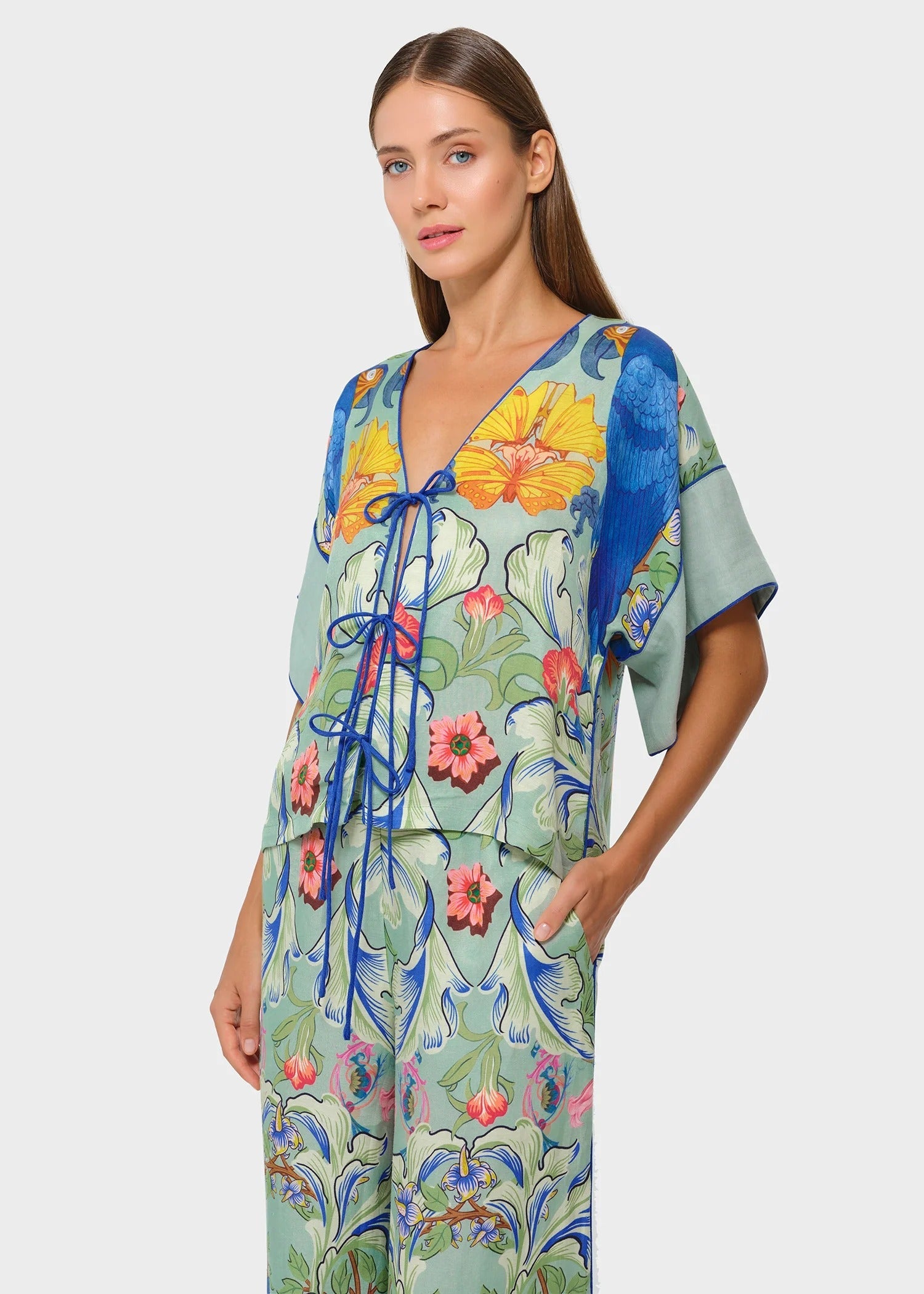Carmen Tie Top