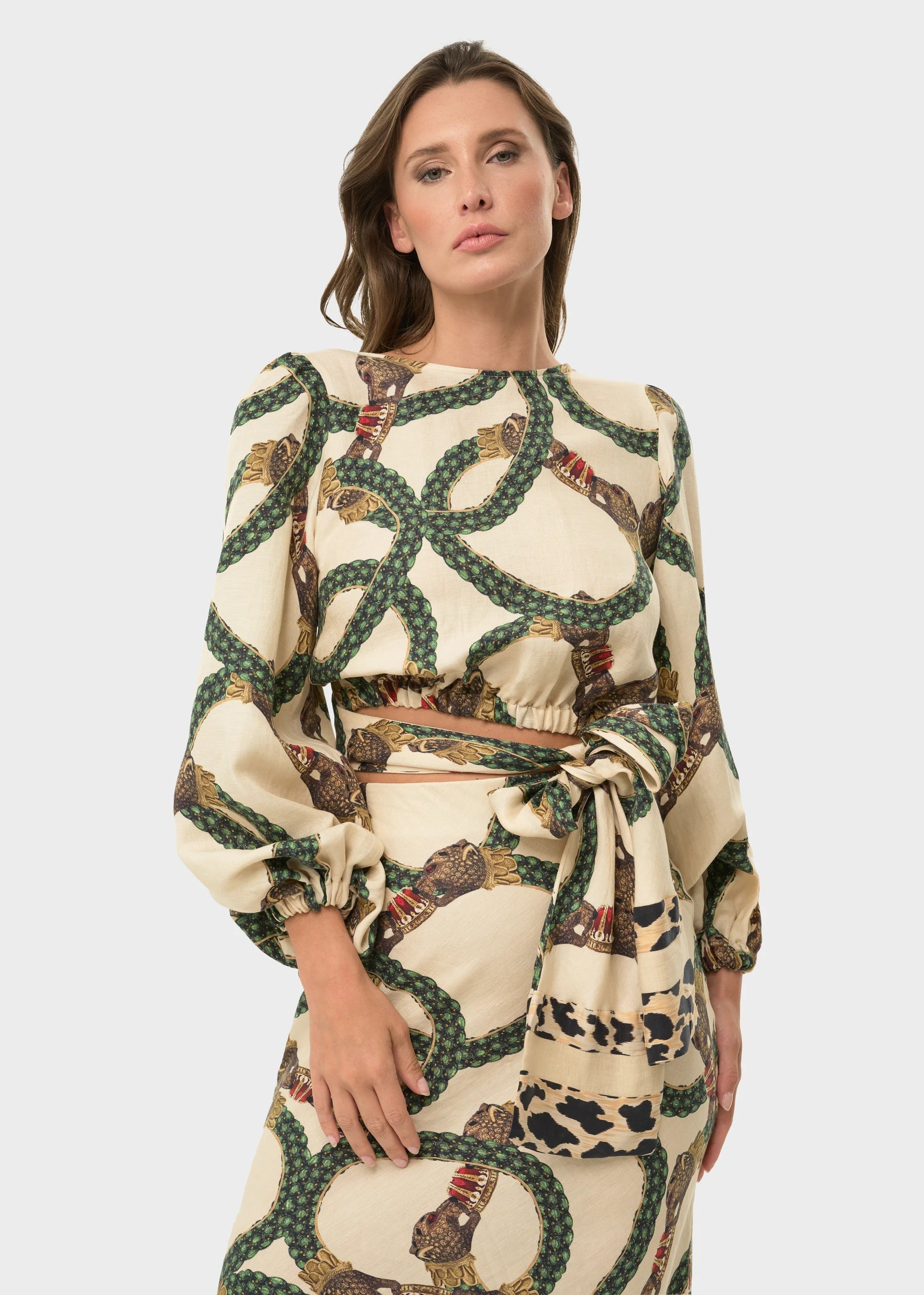 Celine Maia Wrap Top