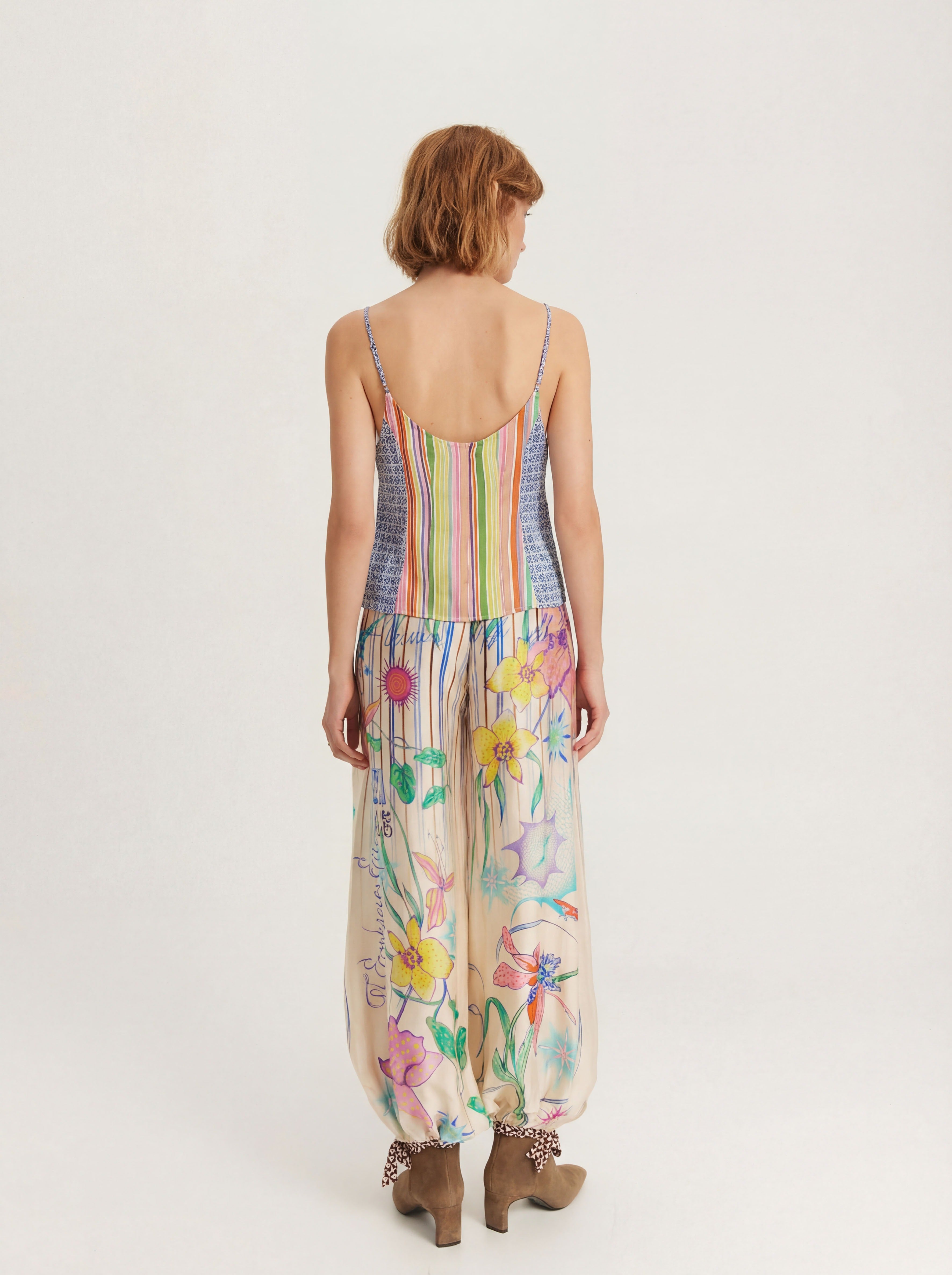 Adline Corset Tank Top Paradiso