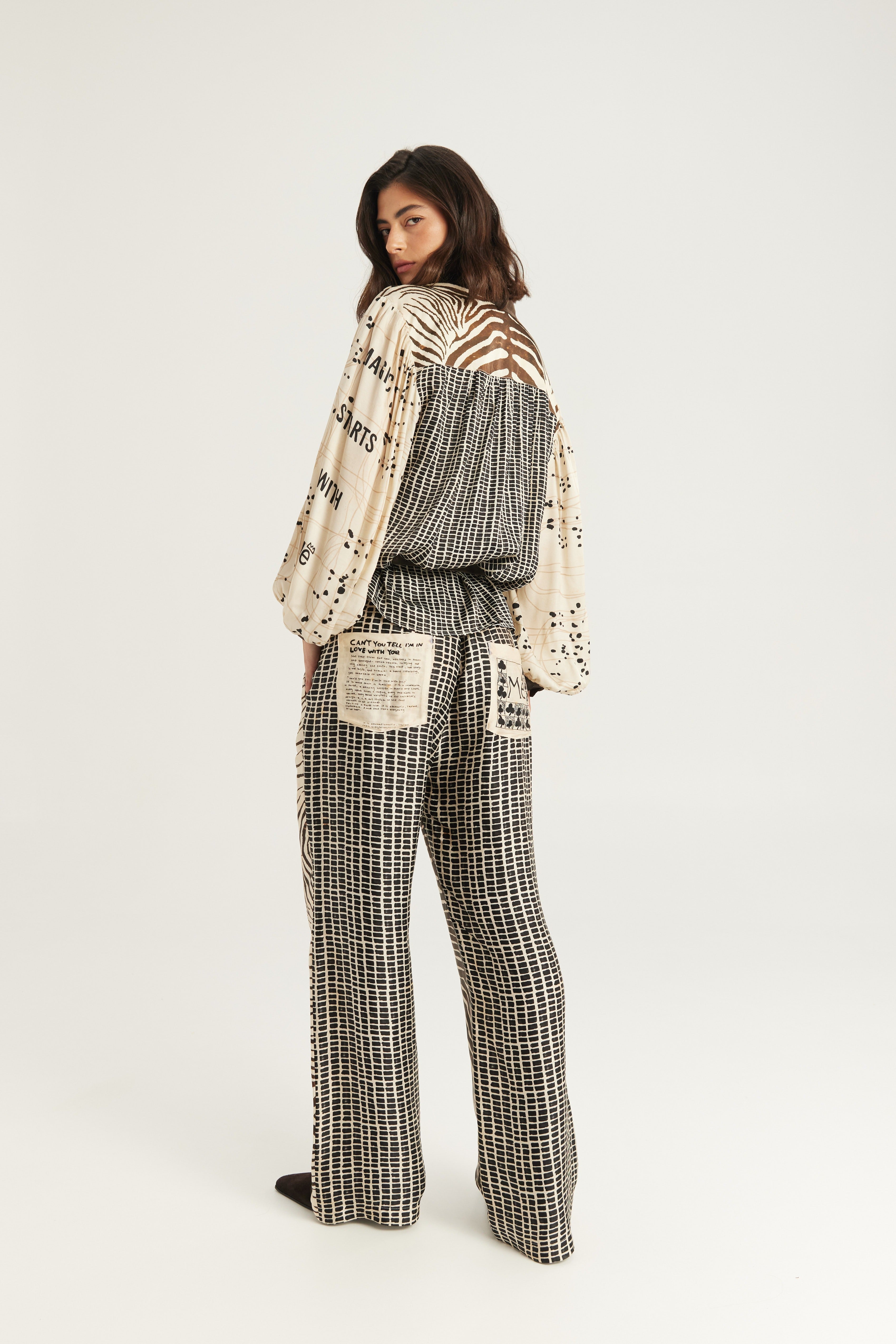 Bailey Track Pants Noir Muse