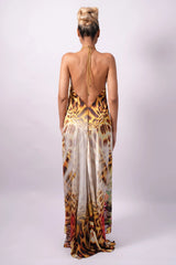 Alessa Sunset Floral Maxi Dress