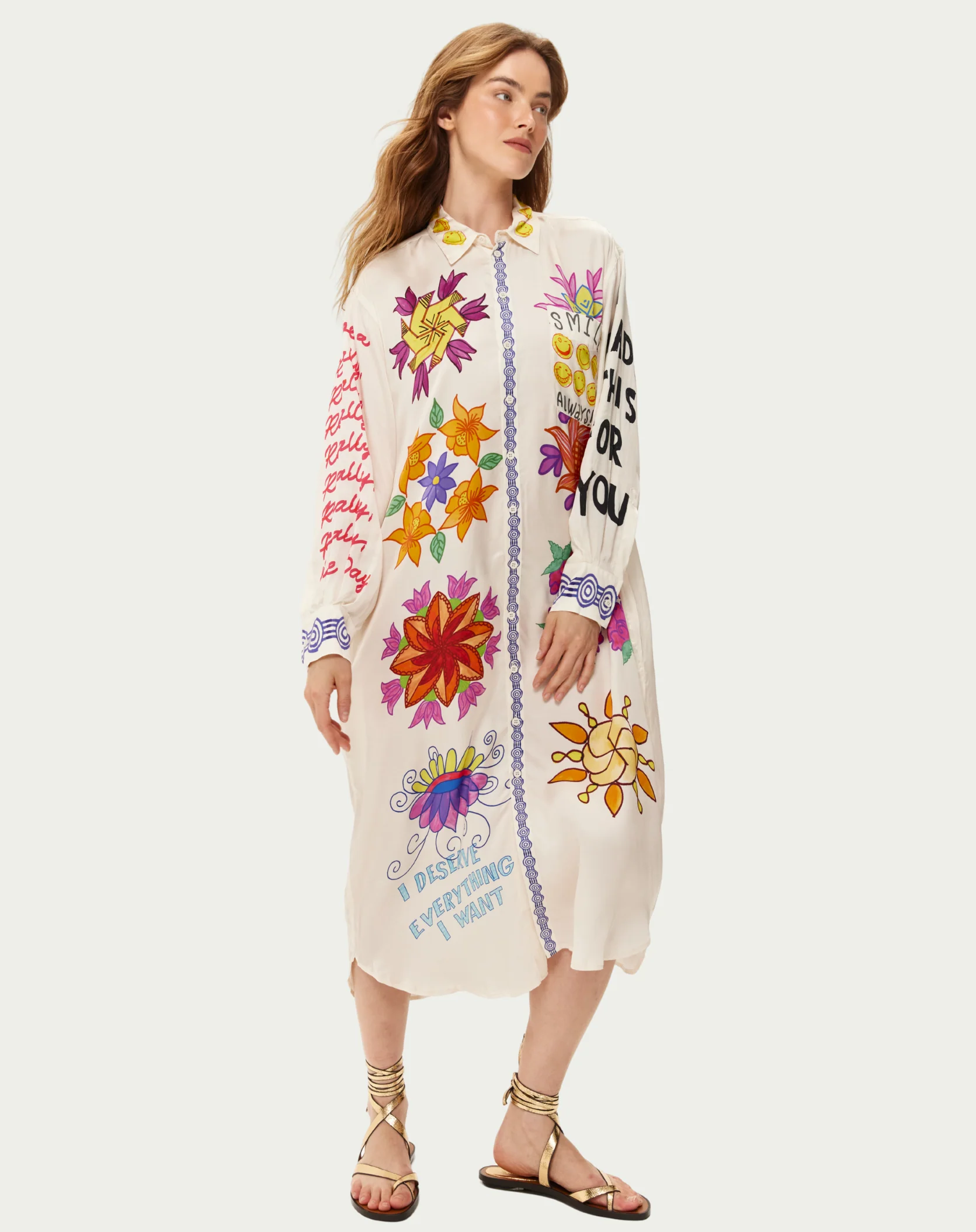 Vivi Markers Shirt Dress