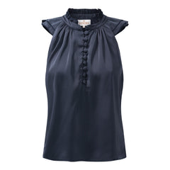 Anna Top Hammered Saphire