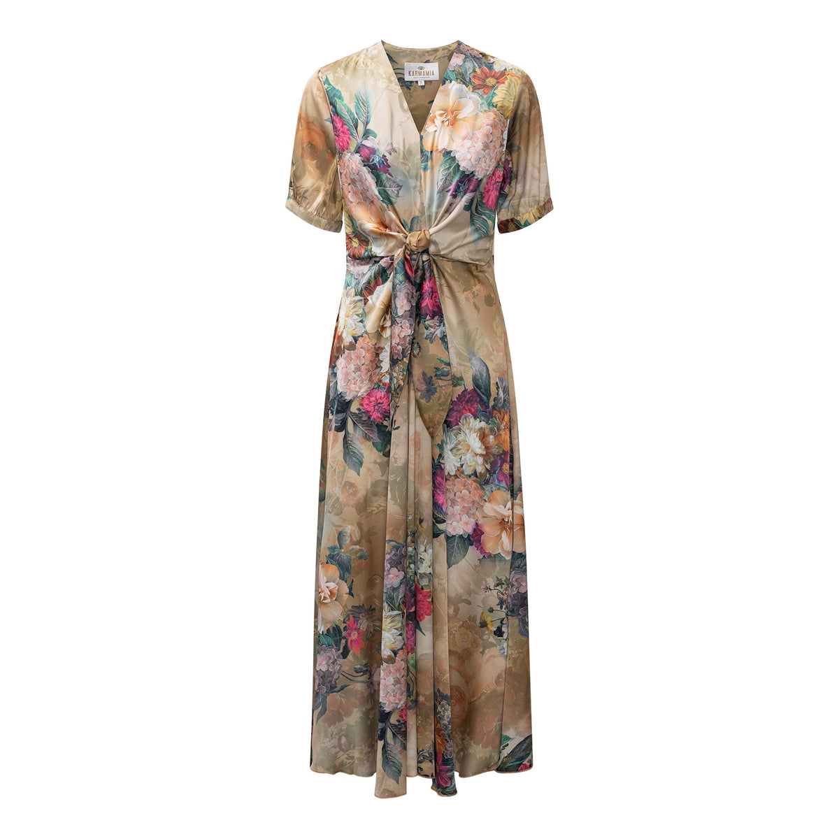 Faye Dress Gold Blossom