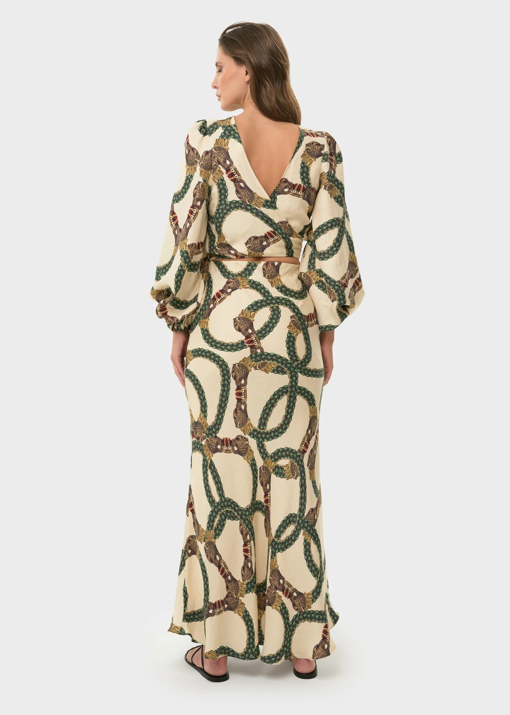 Celine Maia Wrap Top