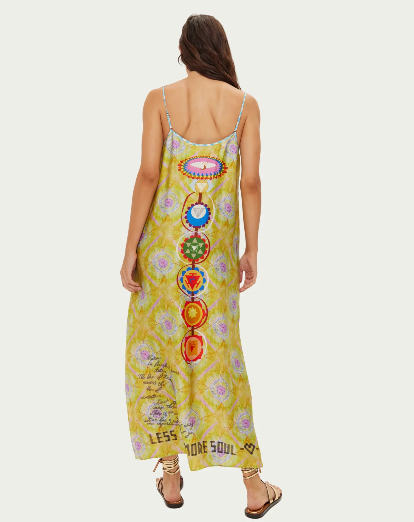 Olivia Runic Whisper Camisole Dress