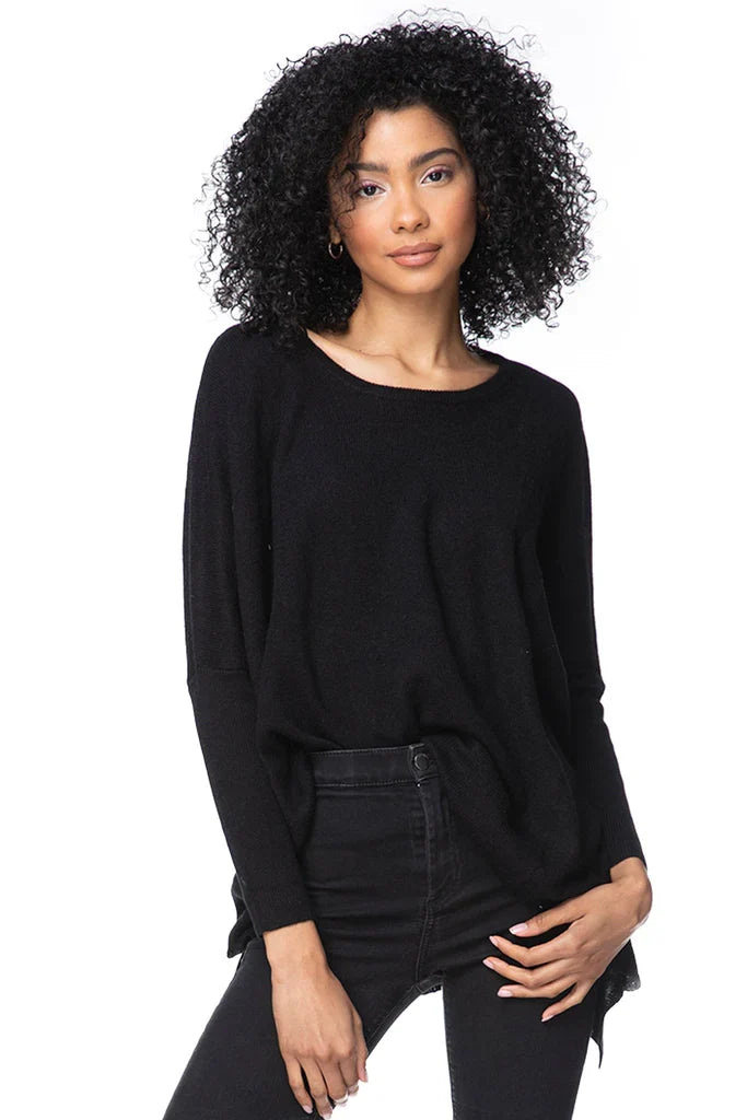 Cashmere Loose and Easy Crew Sweater