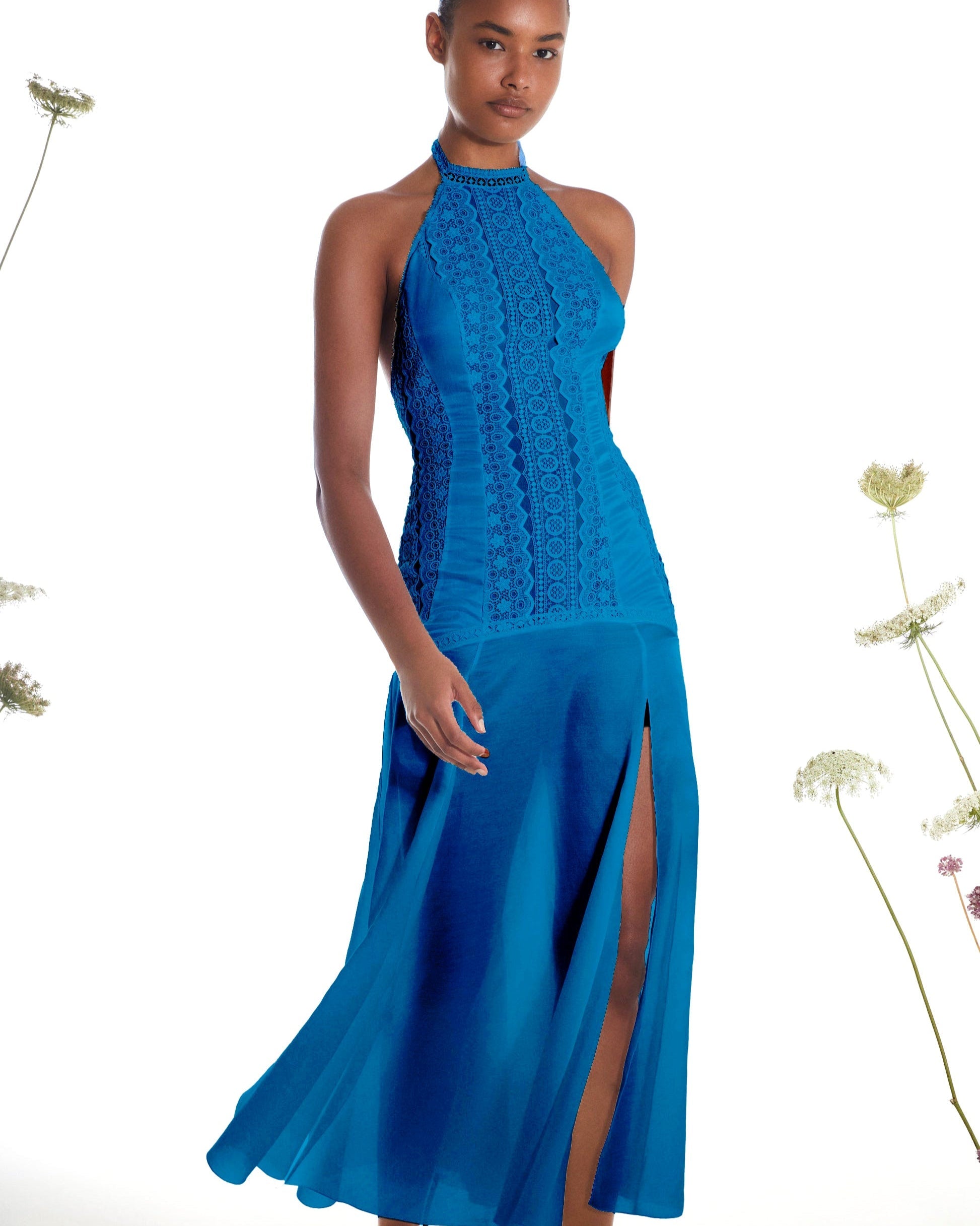 Charo Ruiz Long Dress Tarel