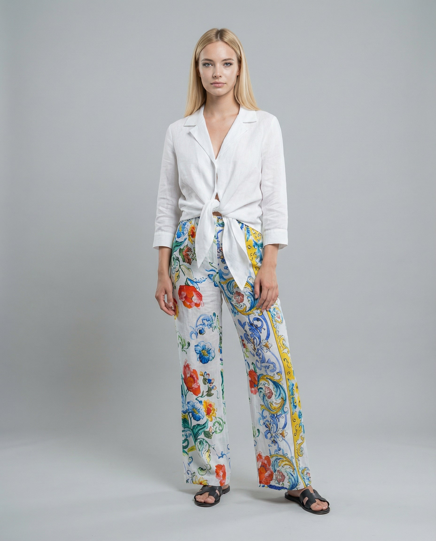 Blazer Button Linen